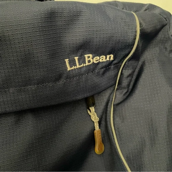 L.L. Bean Navy Messenger Laptop Bag